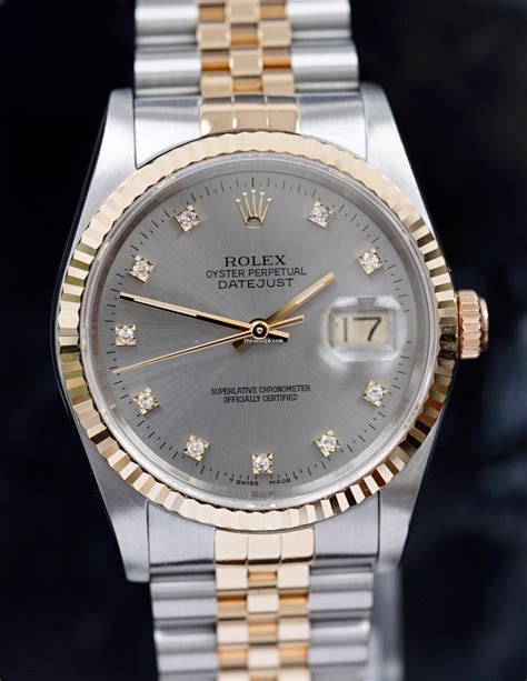 rolex date just bicolor|rolex datejust 36 price.